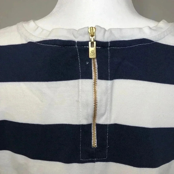 Tommy Bahama Nautical  Striped Cotton Shirt Dress - Picture 8 of 12
